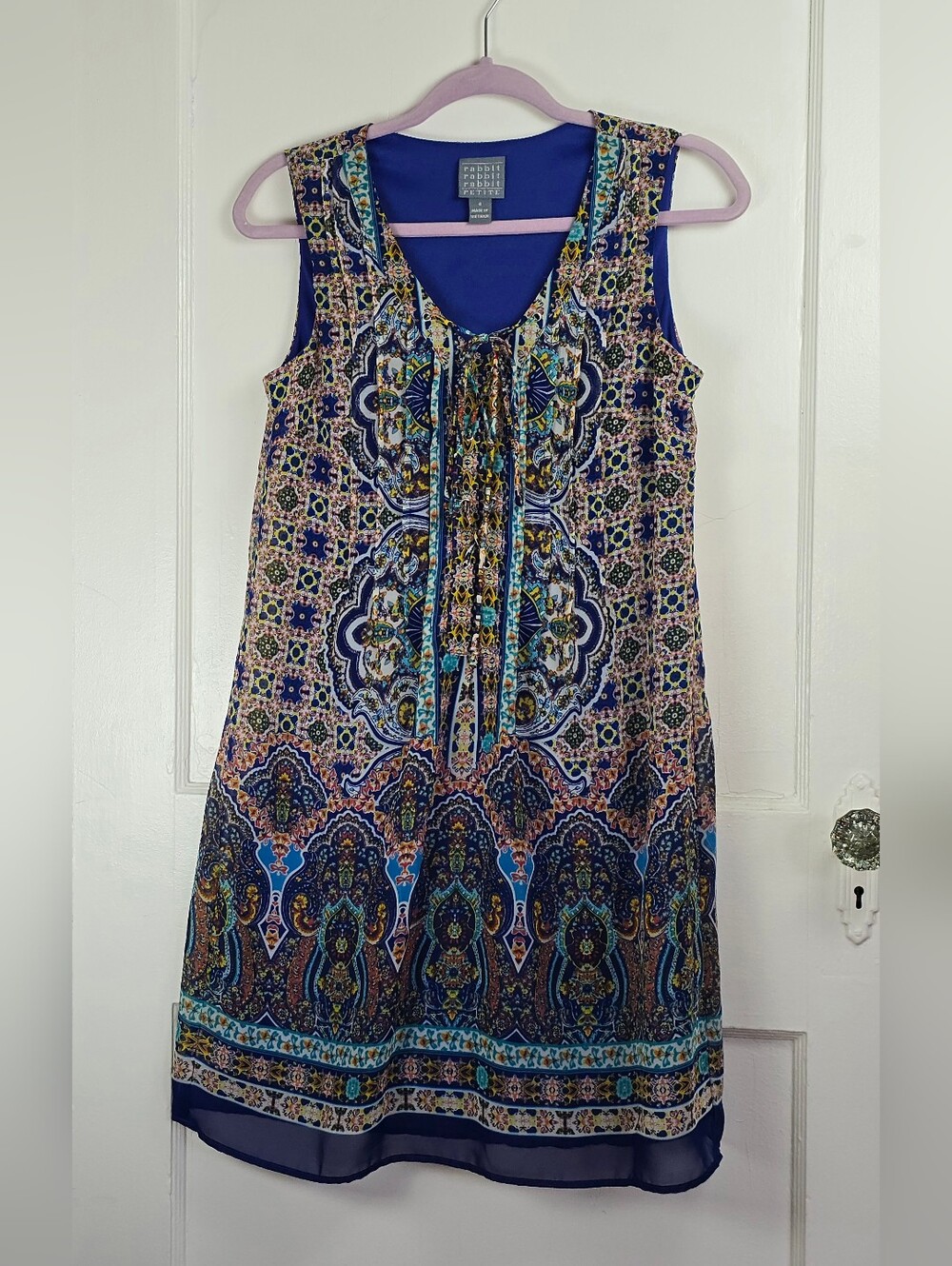 Rabbit Rabbit Rabbit Boho Chiffon Sleeveless Dress 4